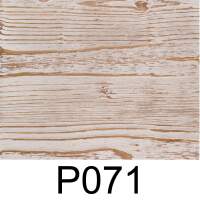 Deckplatte P071 braun-weiß tief gebürstet