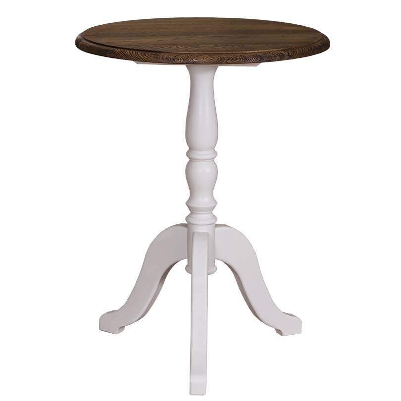 Kleiner runder Tisch | Bistrotisch 2 Personen | Massivholz, 191,38