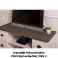 Landhausstil TV-Sideboard - Eichenplatte