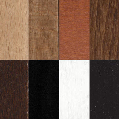 Holz-Farbmuster für Esszimmerstühle FUV