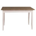 Tisch im Landhausstil - 120 x 70 cm Eichenplatte Konfigurator alles frei wählbar