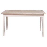 Tisch im Landhausstil - 140 x 70 cm natur (unlackiert)