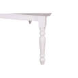 Gedrechselter Tisch Paris (180cm) - Wildeiche Konfigurator alles frei wählbar