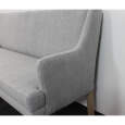Sitzbank Esszimmer grau mit Armlehne 160 cm