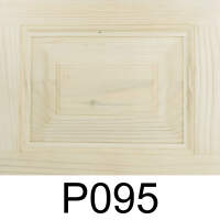 Deckplatte P095 weiß geölt